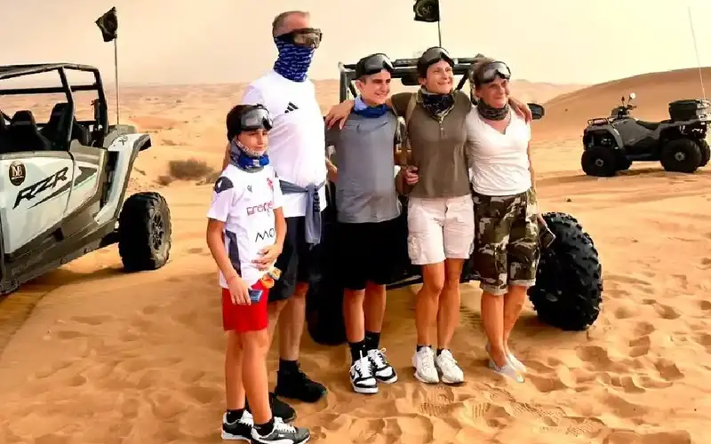Can-Am dune buggy Dubai desert tour